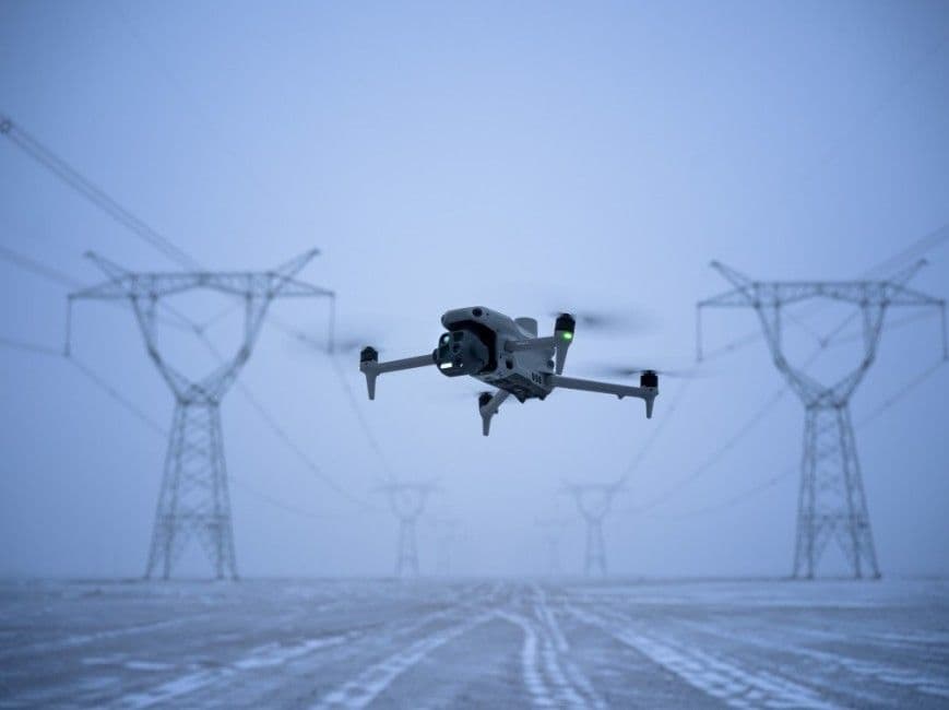 DJI Matrice 4T enterprise sUAS — multi-sensor payload used on every Aetheris flight tier.